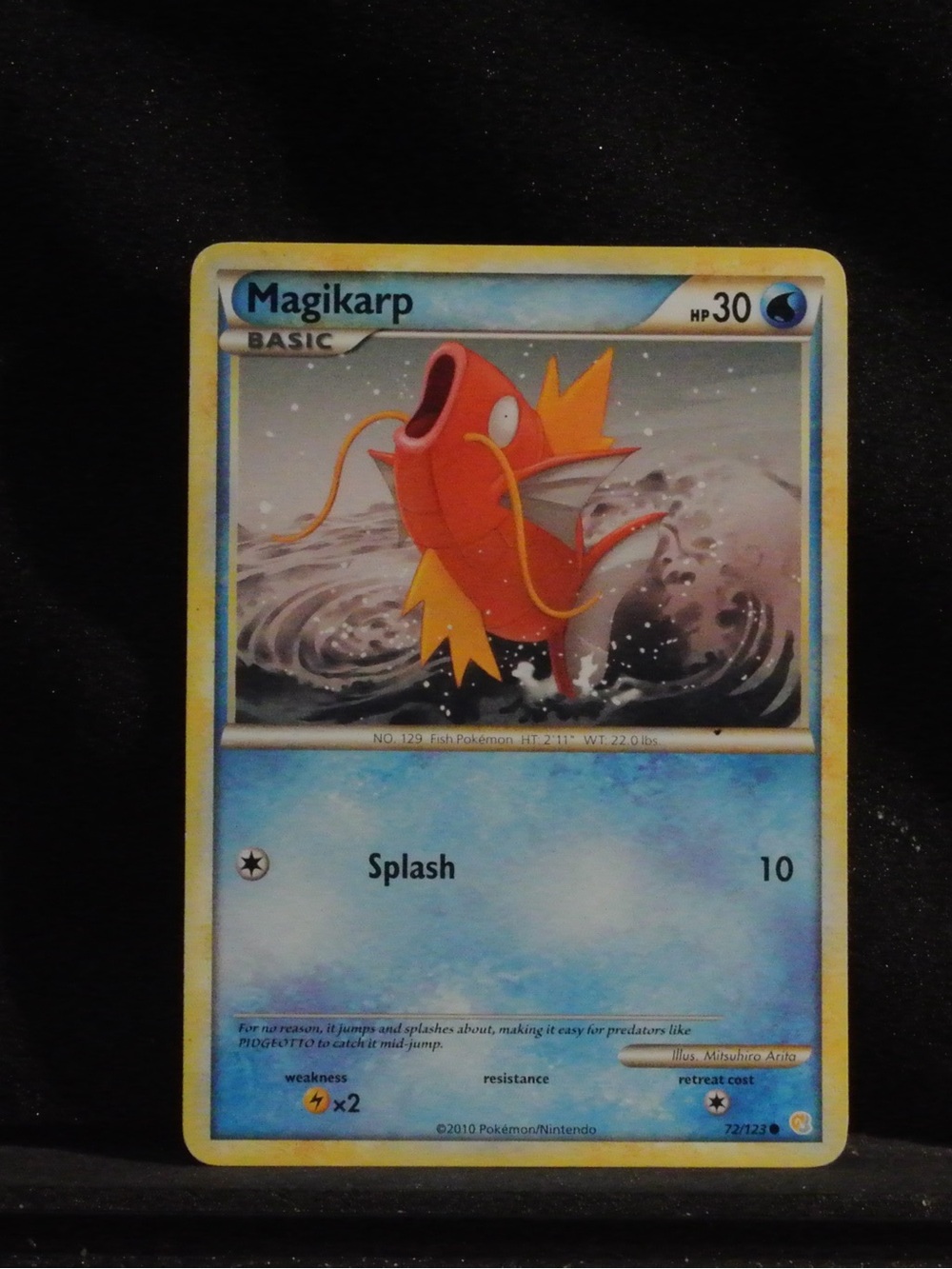 Pokémon Vintage Collectible Magikarp Trading Card
